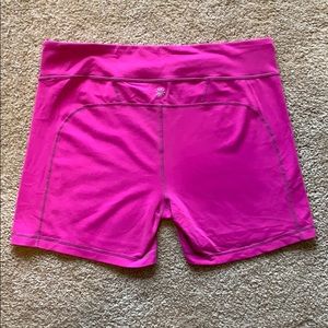Pink Athleta Shorts